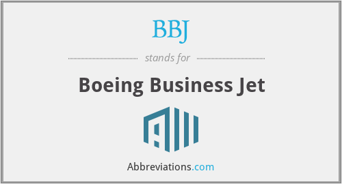 What does BBJ stand for?