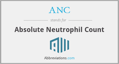 ANC - Absolute Neutrophil Count