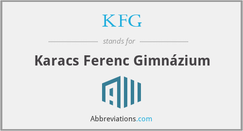 What does KFG stand for?