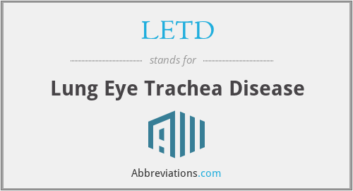 What does LETD stand for?