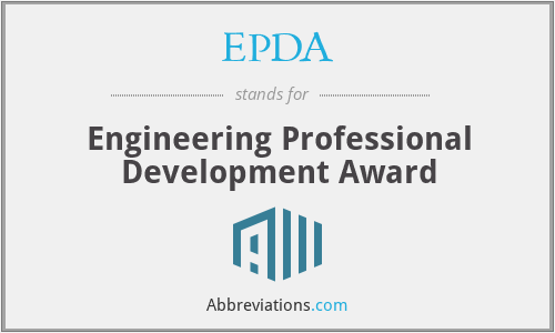 What does EPDA stand for?
