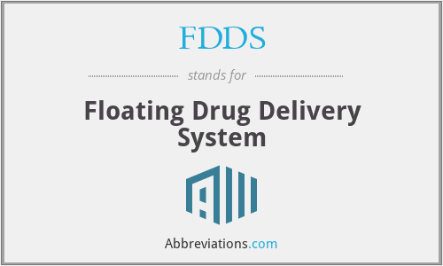 What does FDDS stand for?