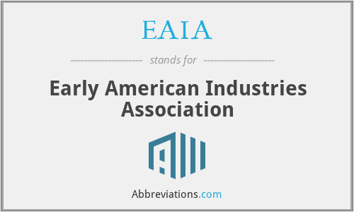 What does EAIA stand for?