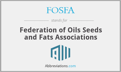 What does FOSFA stand for?