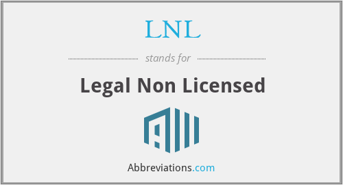 What does LNL stand for?