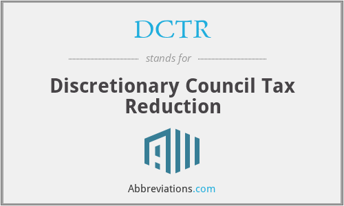 What does DCTR stand for?