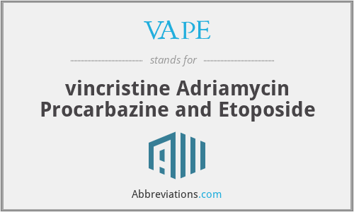 What does VAPE stand for?