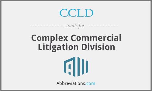 What does CCLD stand for?