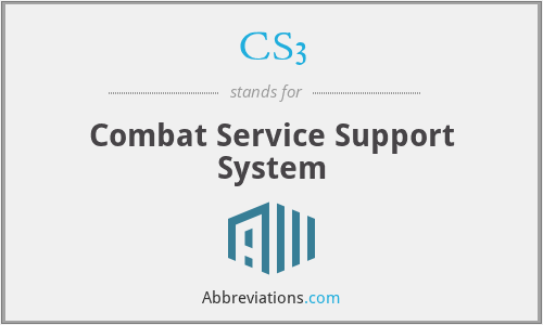 What does CS3 stand for?