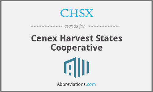 What does CHSX stand for?