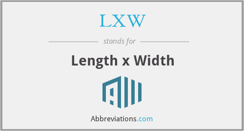 What does LXW stand for?