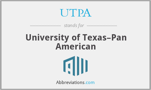 What does UTPA stand for?