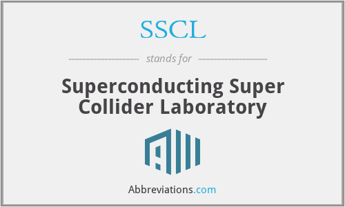 What does SSCL stand for?