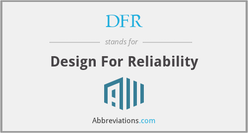 What does DFR stand for?