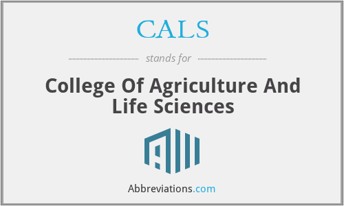 What does CALS stand for?