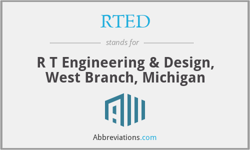 What does RTED stand for?