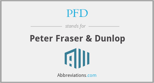 What Does PFD Stand For what-does-pfd-stand-for