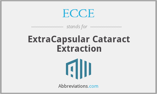 What does ECCE stand for?