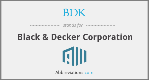 What does BDK stand for?