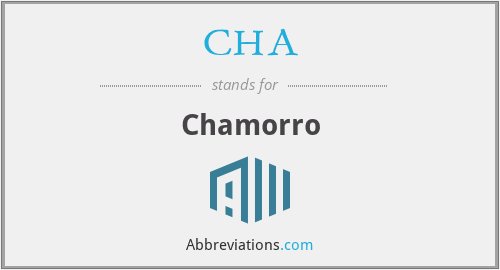 what-does-cha-stand-for