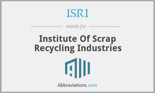 What does ISRI stand for?