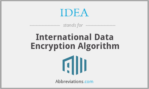 IDEA - International Data Encryption Algorithm