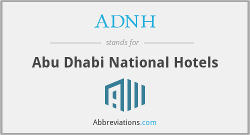 What does ADNH stand for?
