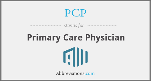 What does PCP stand for?