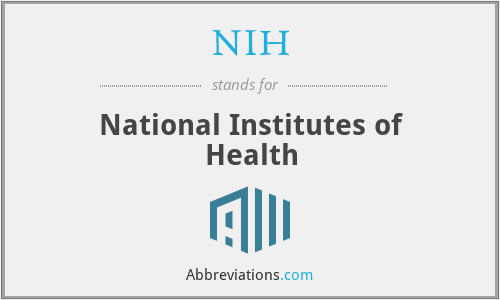 What Does NIH Stand For what-does-nih-stand-for