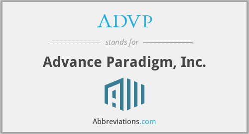 What does ADVP stand for?