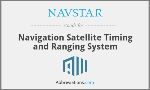 What does NAVSTAR stand for?