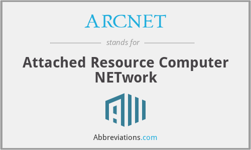What does ARCNET stand for?