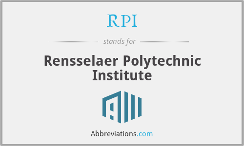 What does RPI stand for?