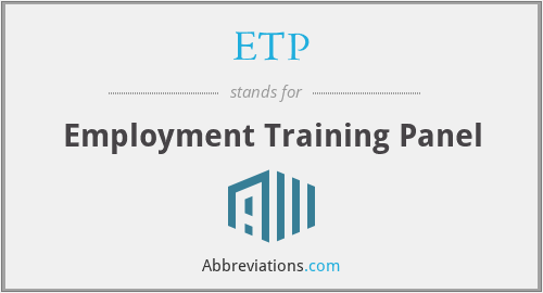 What does ETP stand for?
