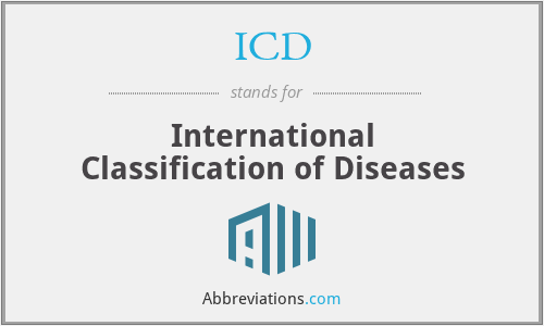 What Does ICD Stand For what-does-icd-stand-for