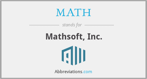 What does MATH stand for?