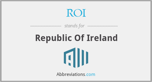What is the abbreviation for Republic Of Ireland?