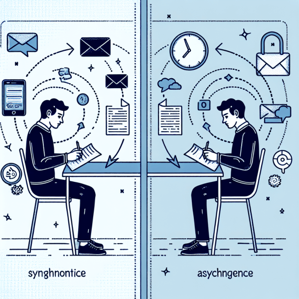 Synchronous vs. Asynchronous